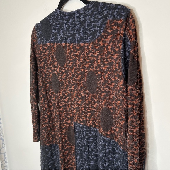 Patrizia Luca Cotton & Linen Blend Size M/L Lagenlook Art to Wear Long Line - Picture 8 of 10